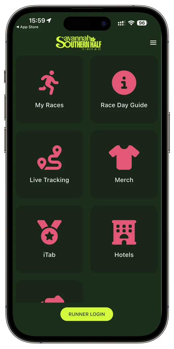 The Savannah Southern Half app
